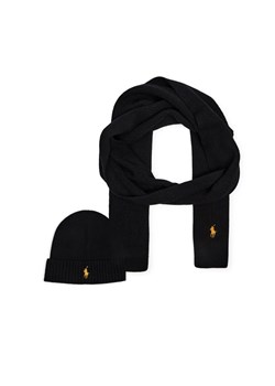 POLO RALPH LAUREN Wełniany szal + czapka ze sklepu Gomez Fashion Store w kategorii Czapki zimowe męskie - zdjęcie 184965898