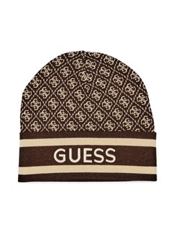 GUESS Czapka SEVYN | z dodatkiem wełny ze sklepu Gomez Fashion Store w kategorii Czapki zimowe damskie - zdjęcie 184965935