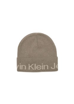 Calvin Klein Jeans Czapka | z dodatkiem wełny i kaszmiru ze sklepu Gomez Fashion Store w kategorii Czapki zimowe damskie - zdjęcie 184965949