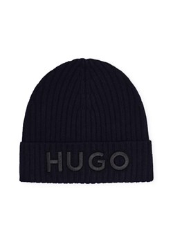 HUGO Wełniana czapka X565-7 ze sklepu Gomez Fashion Store w kategorii Czapki zimowe męskie - zdjęcie 184966148