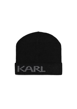 Karl Lagerfeld Czapka BEANIE | z dodatkiem wełny ze sklepu Gomez Fashion Store w kategorii Czapki zimowe męskie - zdjęcie 184966178