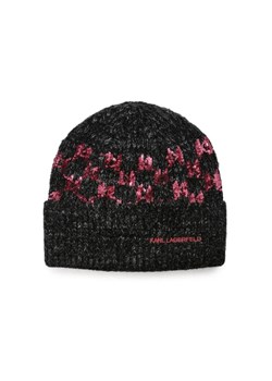 Karl Lagerfeld Czapka K/Evening | z dodatkiem wełny ze sklepu Gomez Fashion Store w kategorii Czapki zimowe damskie - zdjęcie 184966295