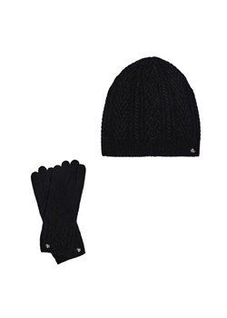 LAUREN RALPH LAUREN Wełniana czapka + rękawiczki | z dodatkiem kaszmiru ze sklepu Gomez Fashion Store w kategorii Komplety czapka i szalik damskie - zdjęcie 184966775