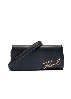 Karl Lagerfeld Skórzana kopertówka/portfel K/SIGNATURE C ze sklepu Gomez Fashion Store w kategorii Portfele damskie - zdjęcie 184968257