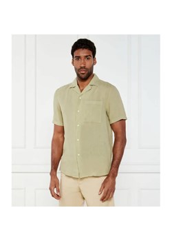 HUGO Lniana koszula Ellino | Straight fit ze sklepu Gomez Fashion Store w kategorii Koszule męskie - zdjęcie 184968827