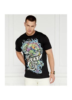 Philipp Plein T-shirt Tattoo | Regular Fit ze sklepu Gomez Fashion Store w kategorii T-shirty męskie - zdjęcie 184968988