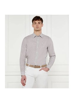 Emporio Armani Lniana koszula | Regular Fit ze sklepu Gomez Fashion Store w kategorii Koszule męskie - zdjęcie 184969309