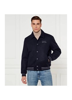 GUESS Kurtka bomber MELTON | Regular Fit ze sklepu Gomez Fashion Store w kategorii Kurtki męskie - zdjęcie 184969387