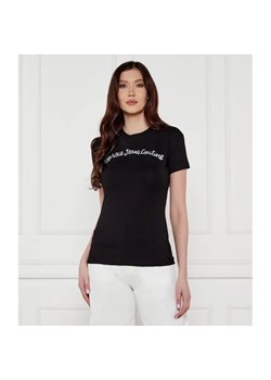 Versace Jeans Couture T-shirt | Slim Fit ze sklepu Gomez Fashion Store w kategorii Bluzki damskie - zdjęcie 184969496