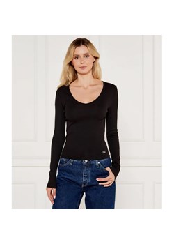 Calvin Klein Jeans Bluzka | Slim Fit ze sklepu Gomez Fashion Store w kategorii Bluzki damskie - zdjęcie 184969578