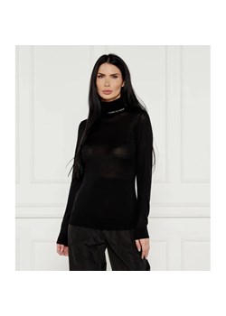 Elisabetta Franchi Wełniany golf | Slim Fit ze sklepu Gomez Fashion Store w kategorii Swetry damskie - zdjęcie 184969659