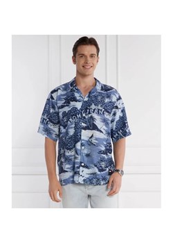 Tommy Jeans Koszula HAWAIIAN CAMP | Relaxed fit | z dodatkiem lnu ze sklepu Gomez Fashion Store w kategorii Koszule męskie - zdjęcie 184969756