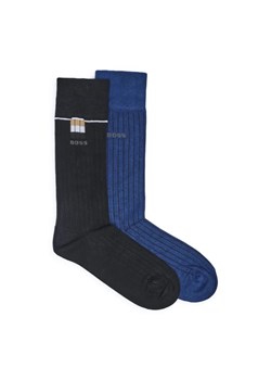 BOSS BLACK Skarpety 2-pack 2P RS Fine Rib EC ze sklepu Gomez Fashion Store w kategorii Skarpetki męskie - zdjęcie 184970029