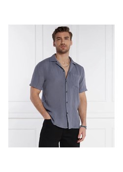 HUGO Lniana koszula Ellino | Comfort fit ze sklepu Gomez Fashion Store w kategorii Koszule męskie - zdjęcie 184970058