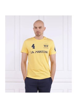 La Martina T-shirt | Regular Fit ze sklepu Gomez Fashion Store w kategorii T-shirty męskie - zdjęcie 184970119