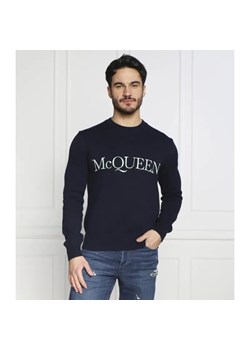 Alexander McQueen Sweter | Regular Fit ze sklepu Gomez Fashion Store w kategorii Swetry męskie - zdjęcie 184970168