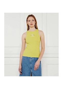 Calvin Klein Jeans Top | Slim Fit ze sklepu Gomez Fashion Store w kategorii Bluzki damskie - zdjęcie 184970267