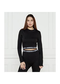 Karl Lagerfeld Jeans Bluzka | Cropped Fit ze sklepu Gomez Fashion Store w kategorii Bluzki damskie - zdjęcie 184970335