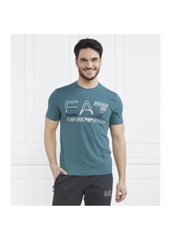 EA7 T-shirt | Regular Fit ze sklepu Gomez Fashion Store w kategorii T-shirty męskie - zdjęcie 184970369