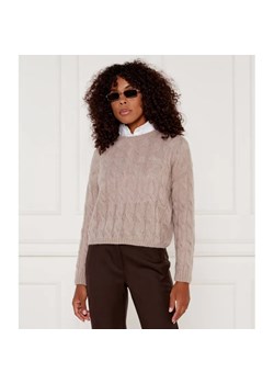 Marella SPORT Wełniany sweter Clarino1 | Regular Fit ze sklepu Gomez Fashion Store w kategorii Swetry damskie - zdjęcie 184970407