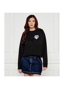 HUGO Bluza Darace | Loose fit ze sklepu Gomez Fashion Store w kategorii Bluzy damskie - zdjęcie 184970509