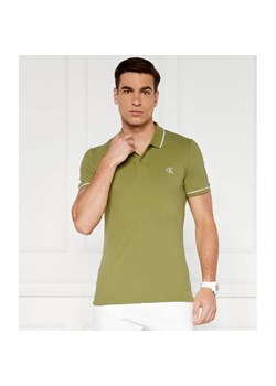 Calvin Klein Jeans Polo | Slim Fit | pique ze sklepu Gomez Fashion Store w kategorii T-shirty męskie - zdjęcie 184970548