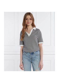 Tommy Hilfiger Polo LYOCELL | Relaxed fit ze sklepu Gomez Fashion Store w kategorii Bluzki damskie - zdjęcie 184970627