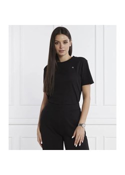 Calvin Klein Jeans T-shirt | Regular Fit ze sklepu Gomez Fashion Store w kategorii Bluzki damskie - zdjęcie 184970786