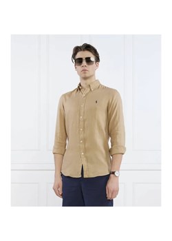 POLO RALPH LAUREN Lniana koszula | Slim Fit ze sklepu Gomez Fashion Store w kategorii Koszule męskie - zdjęcie 184970896