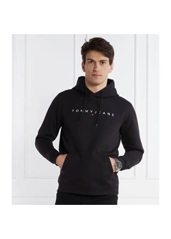Tommy Jeans Bluza LINEAR LOGO HOODIE EXT | Regular Fit ze sklepu Gomez Fashion Store w kategorii Bluzy męskie - zdjęcie 184970908