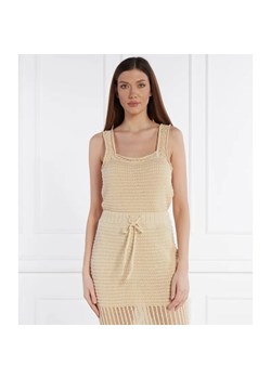 Liviana Conti Lniany top | Regular Fit ze sklepu Gomez Fashion Store w kategorii Bluzki damskie - zdjęcie 184971009