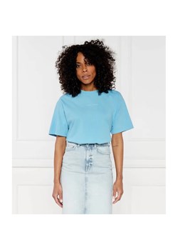 Samsøe Samsøe T-shirt Eira | Loose fit ze sklepu Gomez Fashion Store w kategorii Bluzki damskie - zdjęcie 184971197