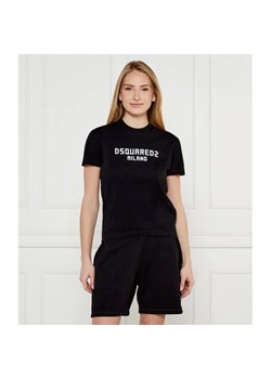 Dsquared2 T-shirt | Regular Fit ze sklepu Gomez Fashion Store w kategorii Bluzki damskie - zdjęcie 184971509