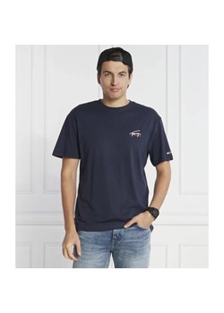 Tommy Jeans T-shirt SMALL FLAG | Classic fit ze sklepu Gomez Fashion Store w kategorii T-shirty męskie - zdjęcie 184971546