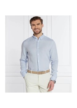 BOSS BLACK Lniana koszula S-LIAM | Regular Fit ze sklepu Gomez Fashion Store w kategorii Koszule męskie - zdjęcie 184971667