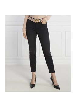 Pinko Jeansy SABRINA SKINNY DENIM BLK BLK S | Skinny fit ze sklepu Gomez Fashion Store w kategorii Jeansy damskie - zdjęcie 184971777