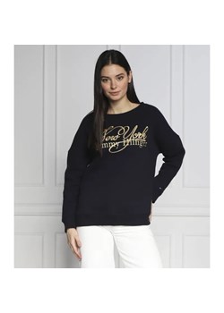 Tommy Hilfiger Bluza NY METALLIC | Regular Fit ze sklepu Gomez Fashion Store w kategorii Bluzy damskie - zdjęcie 184971888