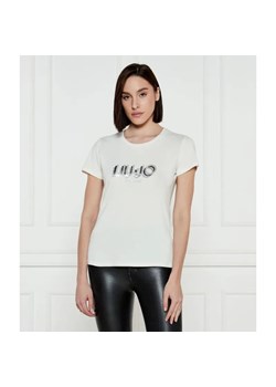 Liu Jo Sport T-shirt | Regular Fit ze sklepu Gomez Fashion Store w kategorii Bluzki damskie - zdjęcie 184971987