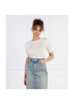 LAUREN RALPH LAUREN T-shirt DOYANIS-MID SLEEVE | Slim Fit ze sklepu Gomez Fashion Store w kategorii Bluzki damskie - zdjęcie 184972027