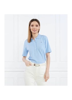 Tommy Hilfiger Polo PIQUE | Regular Fit ze sklepu Gomez Fashion Store w kategorii Bluzki damskie - zdjęcie 184972028