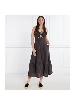 Pepe Jeans London Lniana sukienka DINA ze sklepu Gomez Fashion Store w kategorii Sukienki - zdjęcie 184972257