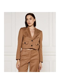 Pinko Wełniana marynarka VIVONA | Cropped Fit ze sklepu Gomez Fashion Store w kategorii Marynarki damskie - zdjęcie 184972585