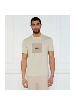 BOSS GREEN T-shirt Logo Rib | Regular Fit ze sklepu Gomez Fashion Store w kategorii T-shirty męskie - zdjęcie 184972659