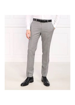 BOSS BLACK Wełniane spodnie H-Genius-MM-224 | Slim Fit ze sklepu Gomez Fashion Store w kategorii Spodnie męskie - zdjęcie 184972935