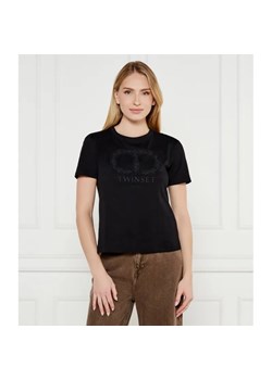TWINSET T-shirt | Regular Fit ze sklepu Gomez Fashion Store w kategorii Bluzki damskie - zdjęcie 184972986