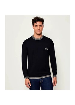 Emporio Armani Wełniany sweter | Regular Fit ze sklepu Gomez Fashion Store w kategorii Swetry męskie - zdjęcie 184973007