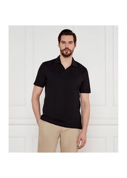 Calvin Klein Polo | Regular Fit | z dodatkiem lnu ze sklepu Gomez Fashion Store w kategorii T-shirty męskie - zdjęcie 184973117