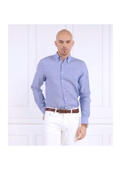 Oscar Jacobson Lniana koszula | Regular Fit ze sklepu Gomez Fashion Store w kategorii Koszule męskie - zdjęcie 184973125
