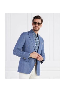 Oscar Jacobson Marynarka Fogerty Blazer | Regular Fit | z dodatkiem lnu ze sklepu Gomez Fashion Store w kategorii Marynarki męskie - zdjęcie 184973357