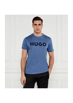 HUGO T-shirt Dulivio | Regular Fit ze sklepu Gomez Fashion Store w kategorii T-shirty męskie - zdjęcie 184973379